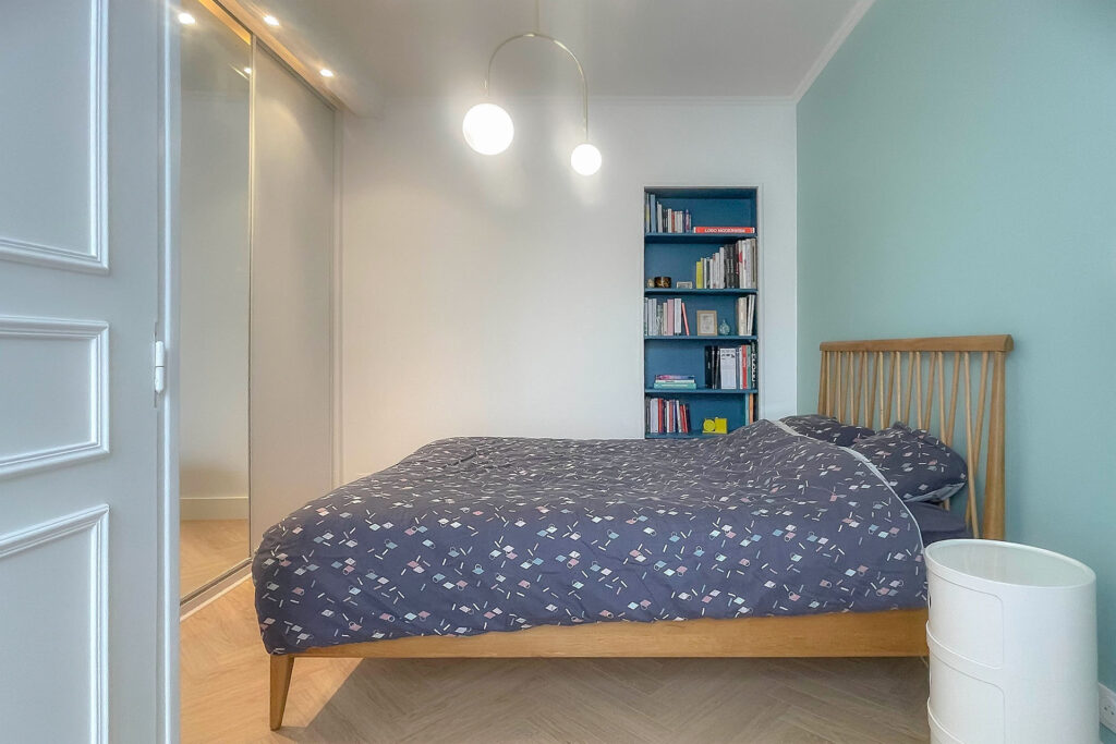 chambre cosy dans un appartement rénové par maison nysa